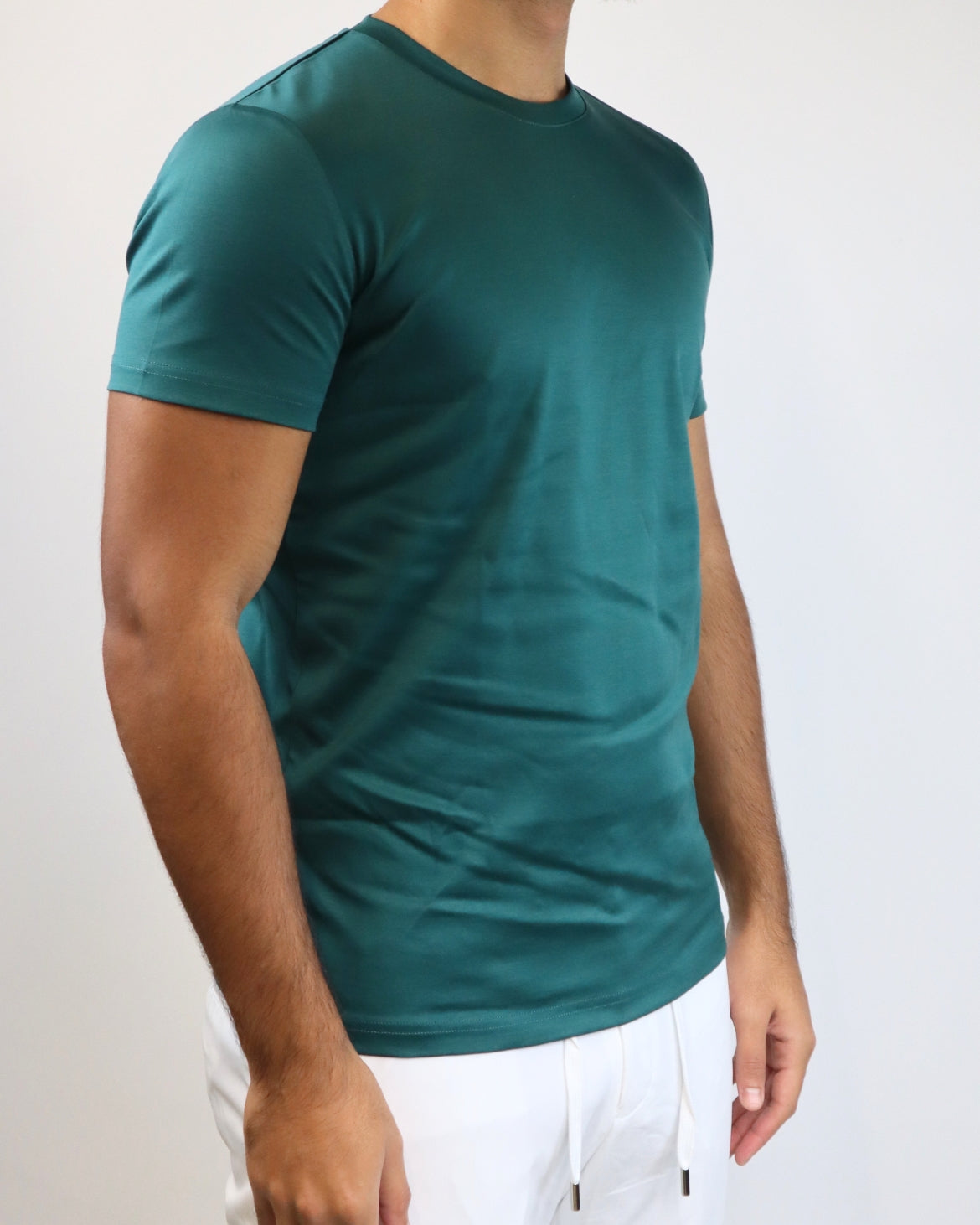 THE MARINA T-SHIRT - FOREST GREEN