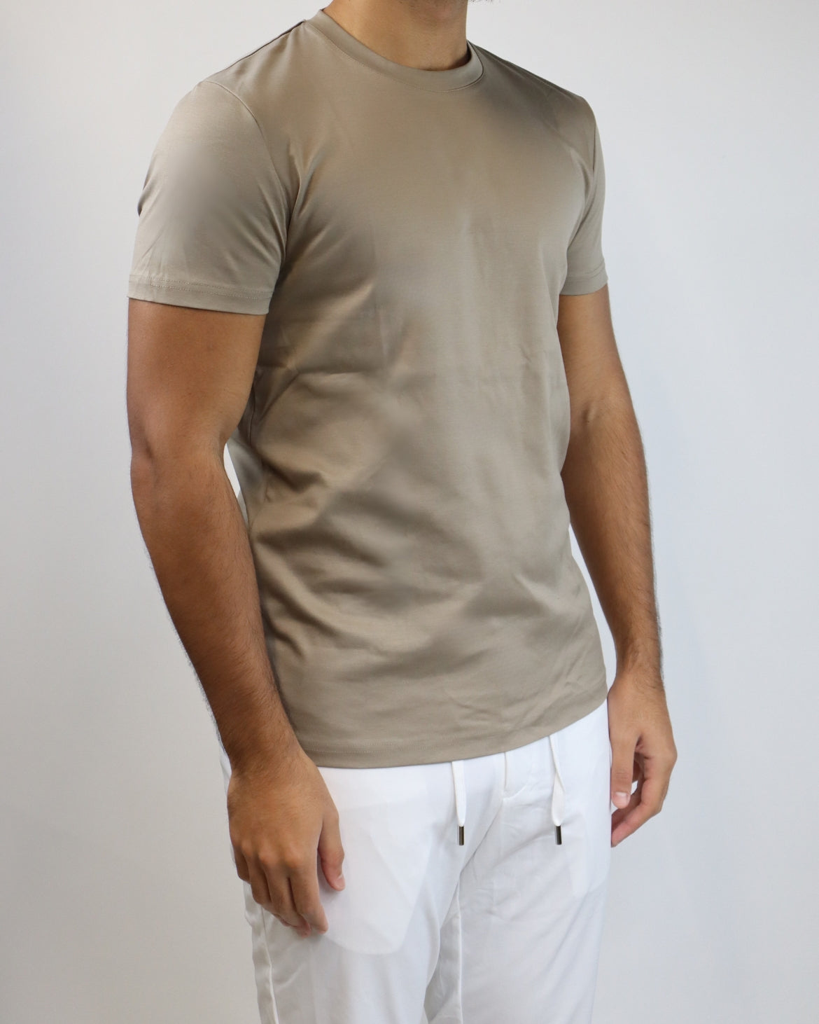 THE MARINA T-SHIRT - BROWN