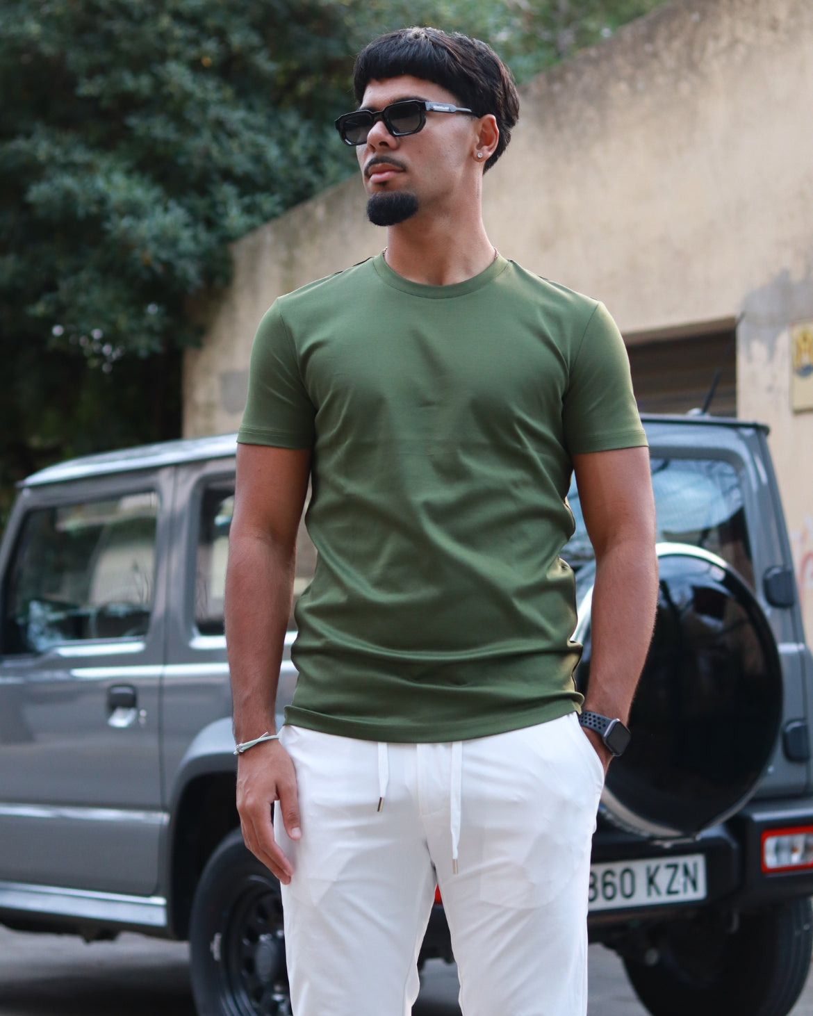 THE MARINA T-SHIRT - GREEN