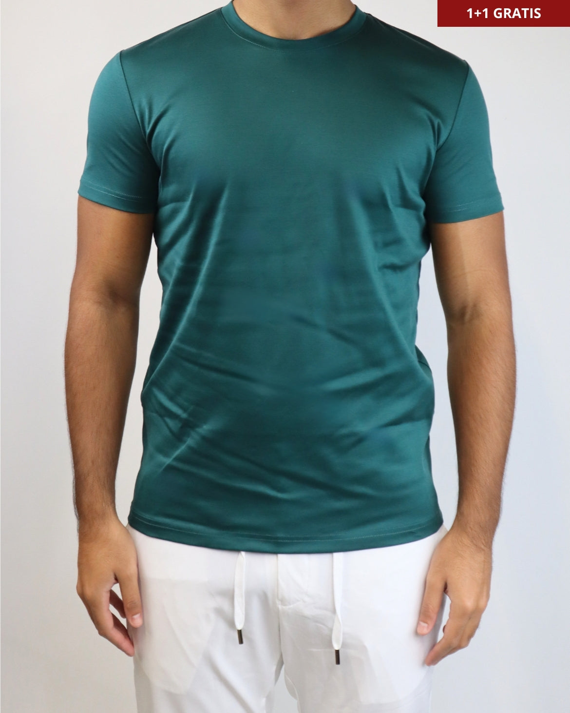 THE MARINA T-SHIRT - FOREST GREEN