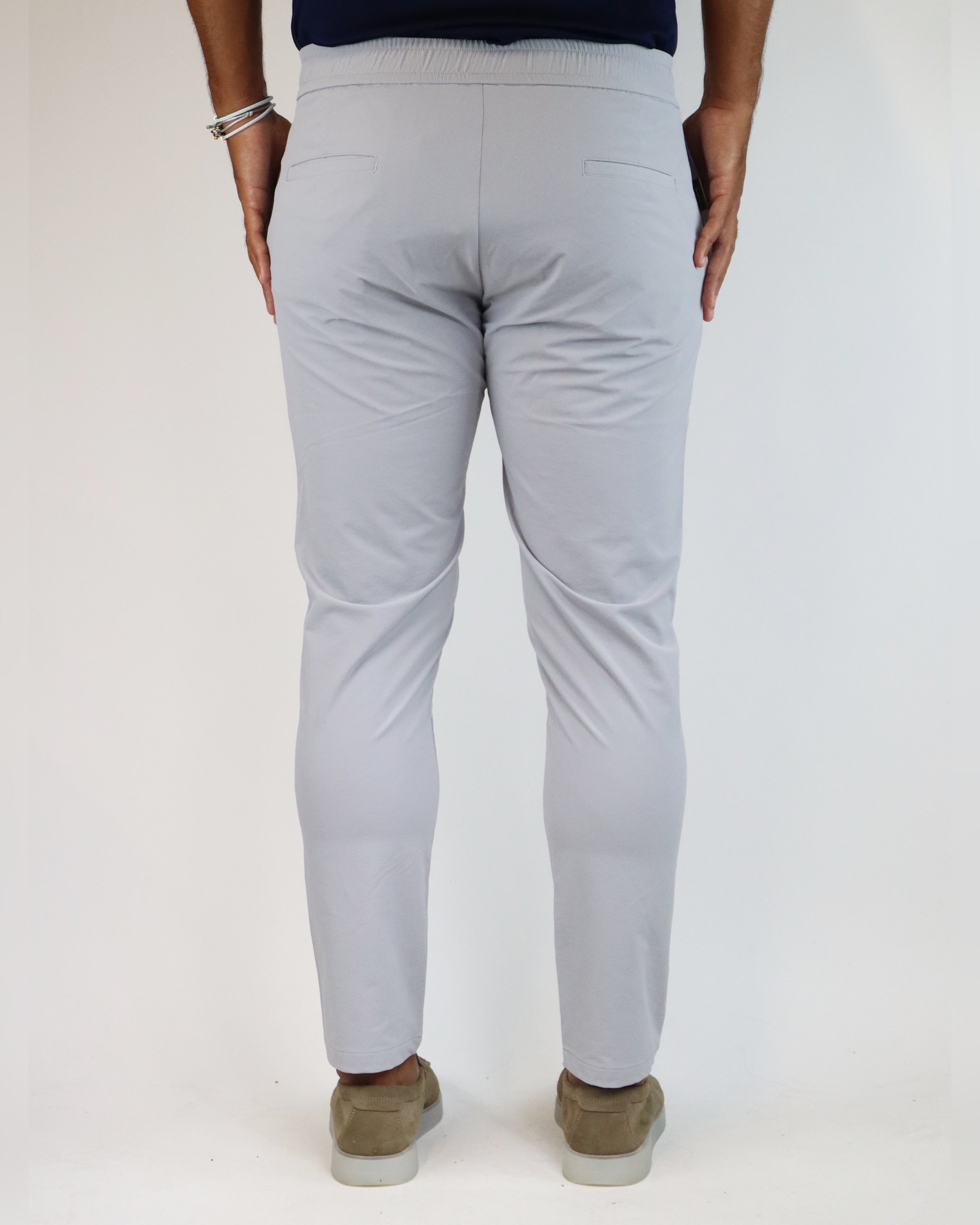 LAVENZI STRETCH PANTALON - GRIJS