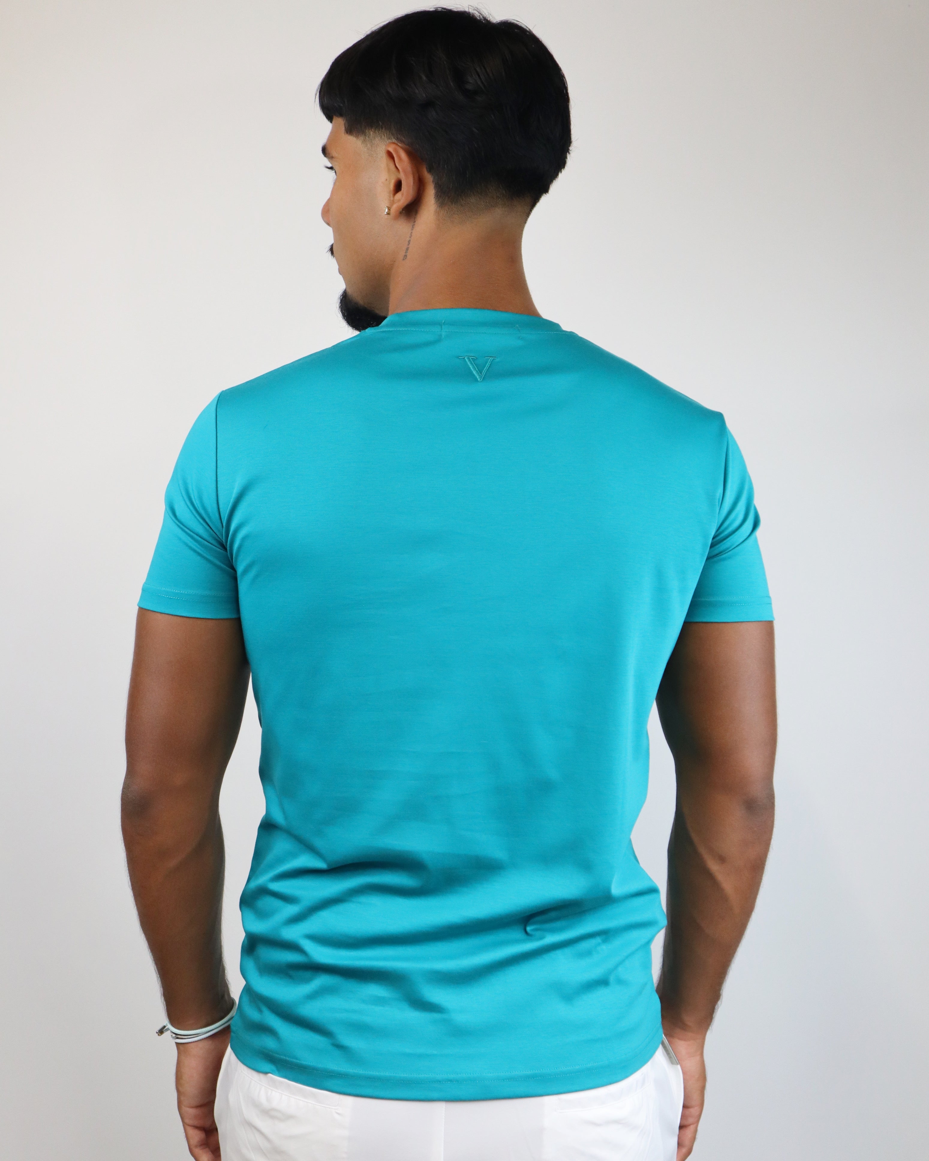 THE MARINA T-SHIRT - TURQUOISE